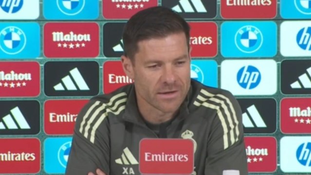 Xabi Alonso: Mbappé marcaba goles, los marca y los marcará siempre, estamos muy contentos con él
