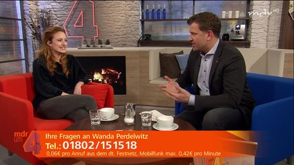 Wanda Perdelwitz - Gast zum Kaffee  MDR um vier (2018)