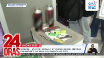 Patalim, lighter, butane at ibang bawal ibiyahe, kinumpiska sa mga pasahero ng PITX | 24 Oras