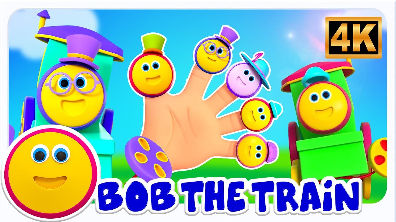 Finger Family Song in 4K | Zebra Nursery Rhymes & Kids Songs | Daddy Finger Baby Songs for Children