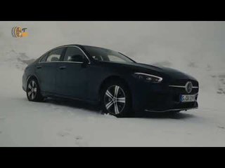Mercedes C 400 e 4Matic (W 206): was kann die 381 PS Hybrid-Power im Schnee?