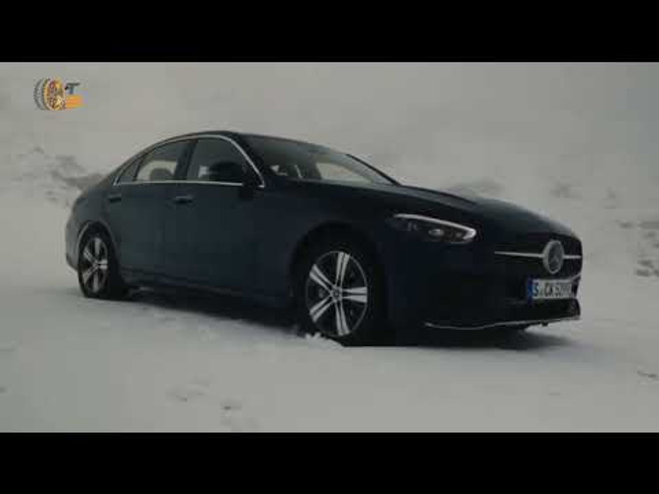 Mercedes C 400 e 4Matic (W 206): was kann die 381 PS Hybrid-Power im Schnee?