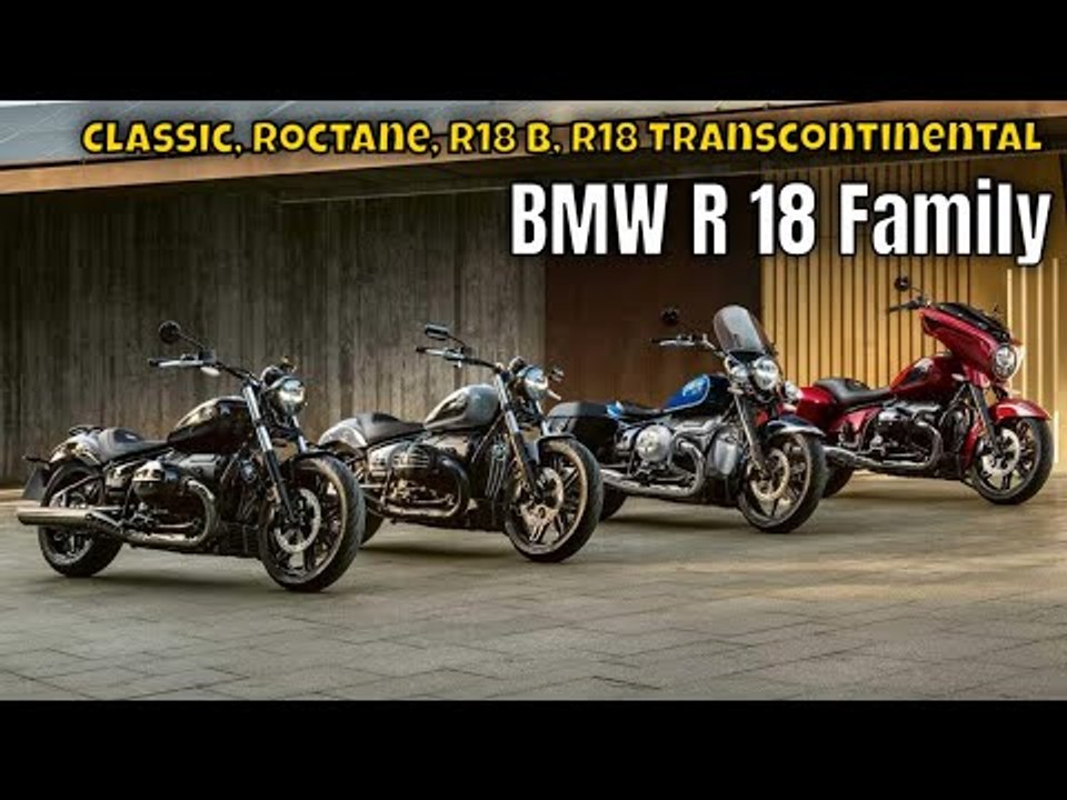 2025 BMW R 18 Family: Classic, Roctane, R18 B, R18 Transcontinental | alle Details