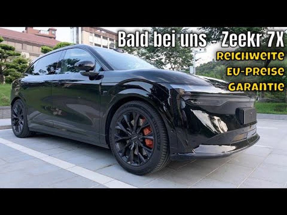 2025 zeekr 7x: teslas model y konkurrent? die realen reichweiten und die europa-preise!