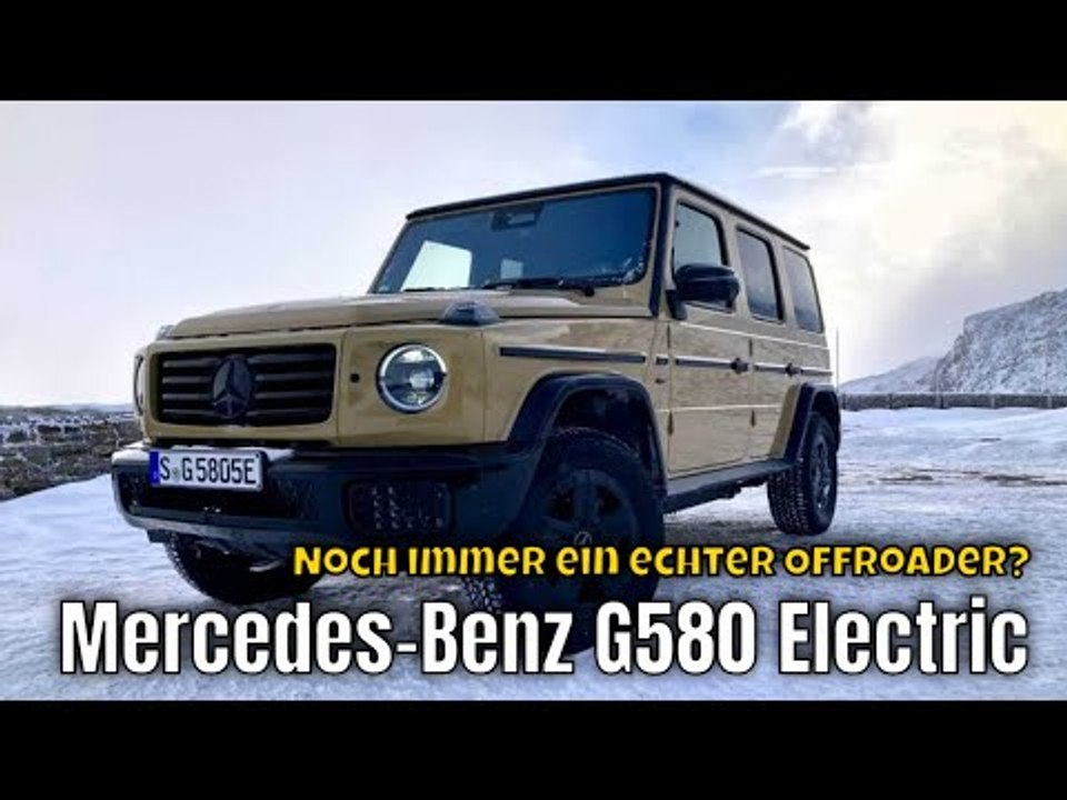 Mercedes g580 electric: elektro-offroader der zukunft? was kann der stromer wirklich?
