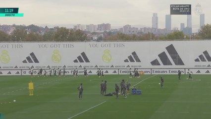 REAL MADRID HOY: ENTRENAMIENTO COMPLETO previo al REAL MADRID vs VALENCIA