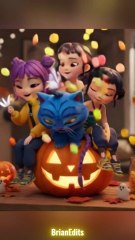 Zoey's Halloween Candy Adventure with KPop Demon Hunters 🍬