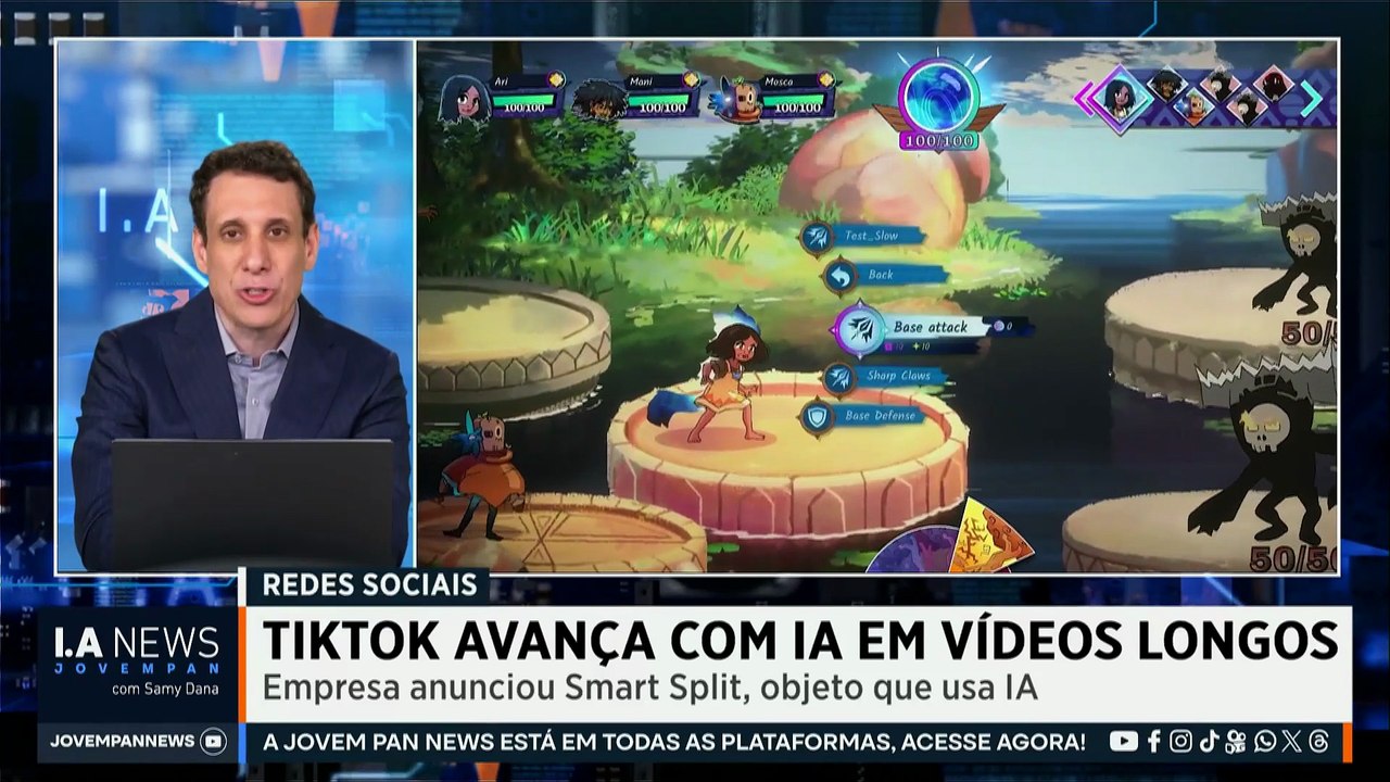 Samy Dana: TikTok lança Smart Split e usa IA para criar clipes | IA NEWS