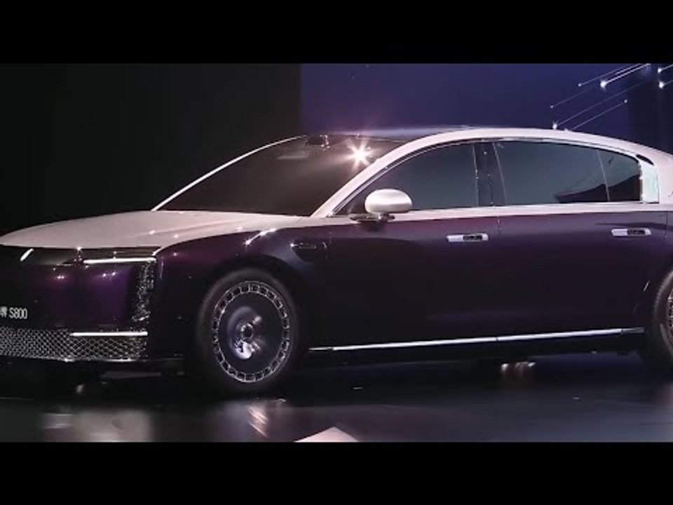 Huawei Maextro S800 enthüllt: Luxus-Elektrolimousine mit High-Tech (Launch-Event 2025)