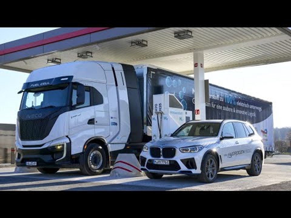 Iveco S-eWay Fuel Cell & BMW iX5 Hydrogen zeigen Wasserstoffstrategie | XXL-Infos