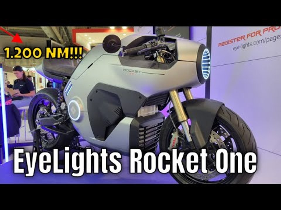 EyeLights Rocket One: irres 180 PS E-Bike der Zukunft | die Fakten