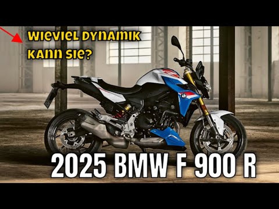 2025 BMW F 900 R: Maßstab für Mittelklasse-Roadster? | die Fakten