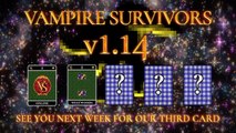 Vampire Survivors Official Version Westwoods Update Announcement Trailer