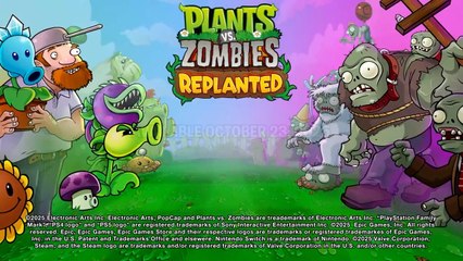Plants vs Zombies Replanted Official Launch Trailer