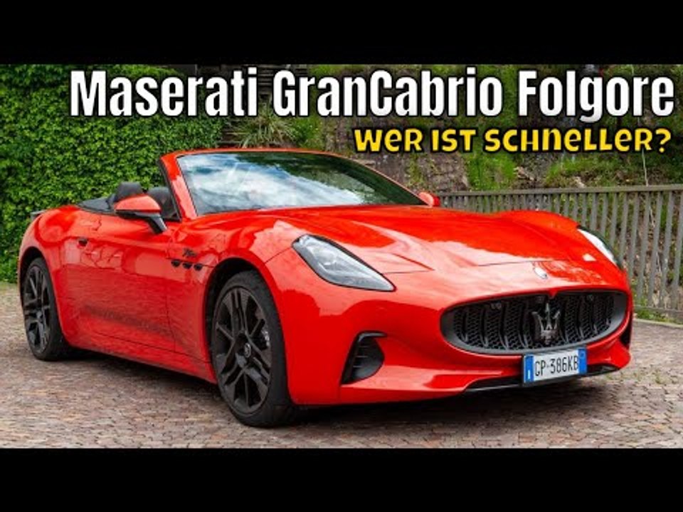 2024 maserati grancabrio folgore: das schnellste e-cabrio der welt im detail!
