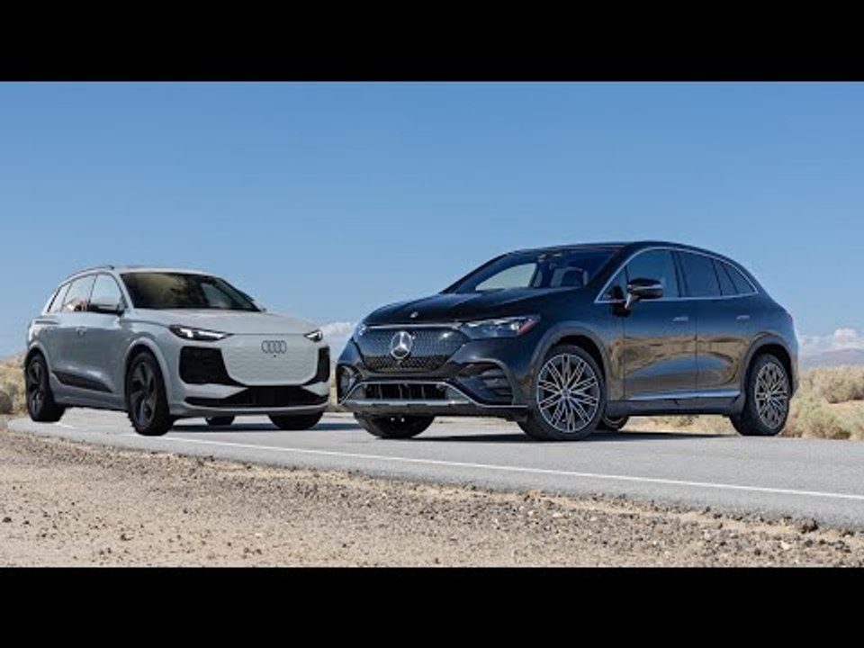 2025 Audi Q6 e-tron vs. 2024 Mercedes EQE SUV – Elektro-Power im Vergleich