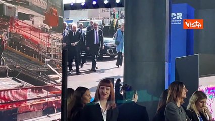 Mattarella all'Aeroporto di Fiumicino per celebrare i 65 anni dello scalo