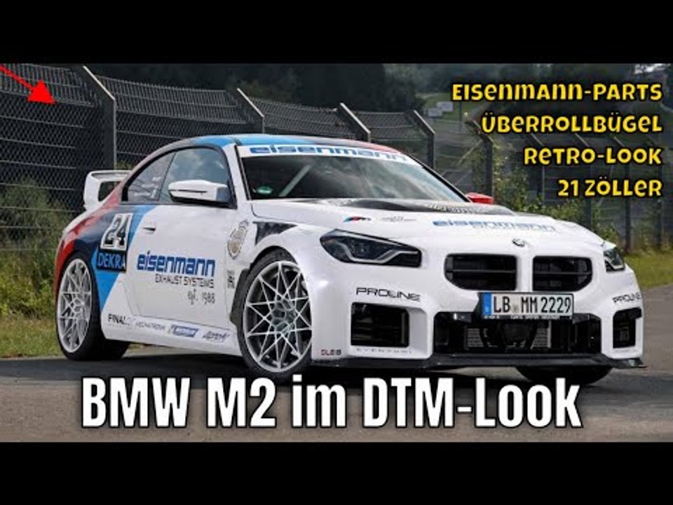 BMW M2 (G87) im Retro-DTM-Look – So spektakulär ist Eisenmanns Projekt