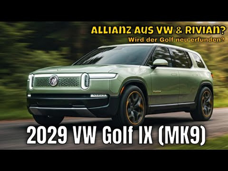 Elektro-Gamechanger: VW Golf IX (MK9) mit Rivian know-How? | die bisherigen Infos