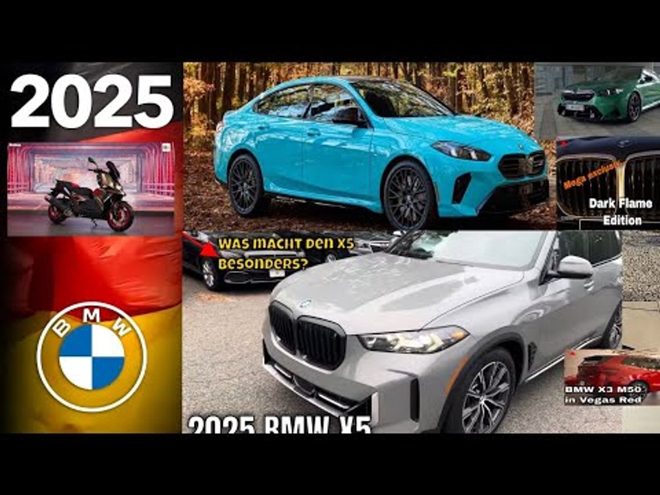 Die besten BMW Neuheiten 2025 – Autos & Bikes im Detail