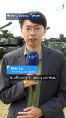 Taiwan's Military Welcomes M1A2T Abrams Tanks Into Service