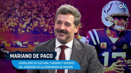 Entrevista completa a Mariano de Paco, Consejero de Cultura, Turismo y Deporte del Gobierno de la Comunidad de Madrid
