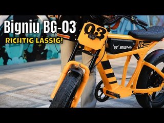 Bigniu BG-03 E-Bike: satte 750 Watt, 45 km/h – Der perfekter Allrounder?