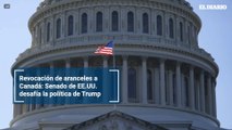 Revocación de aranceles a Canadá: Senado de EE.UU. desafía la política de Trump