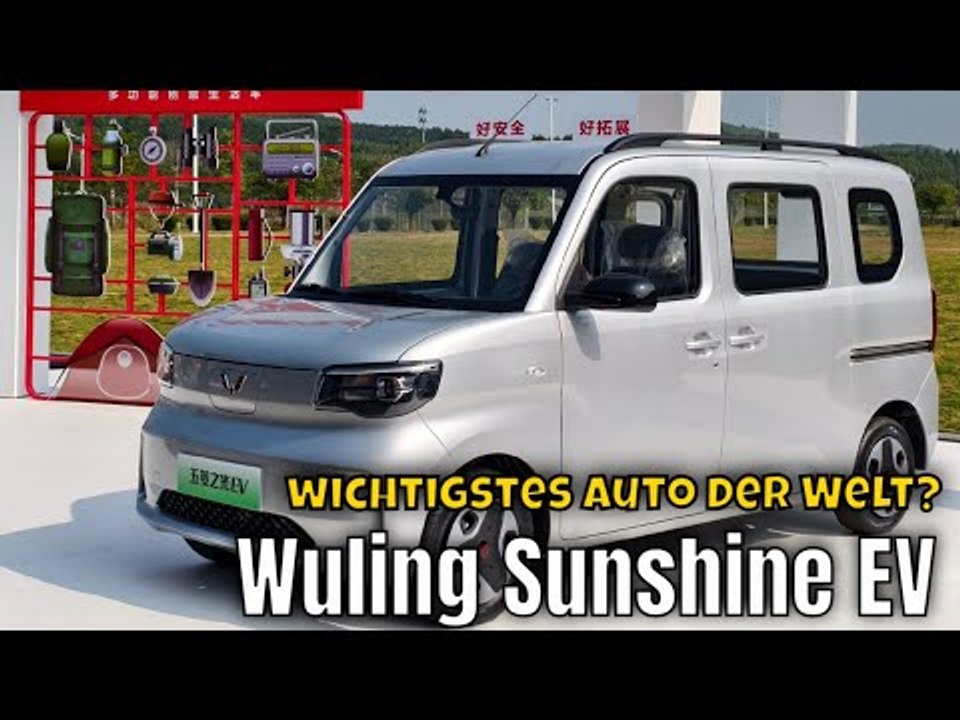 2025 Wuling Sunshine EV: Kompakter Mini-Van der Zukunft by SAIC-GM-Wuling (SGMW)
