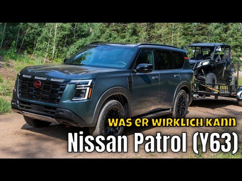 2025 Nissan Patrol (Y63): Neuer V6 und frischer Look