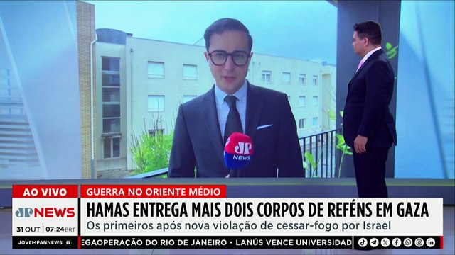 Hamas entrega dois corpos de reféns à Cruz Vermelha em Gaza