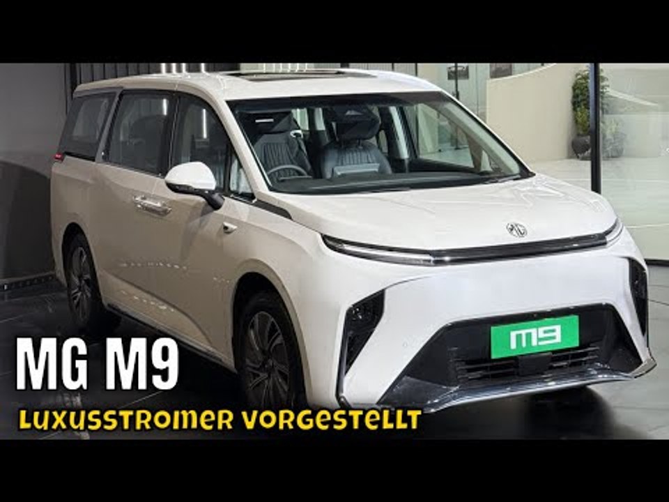 Luxus trifft e-mobilität: weltpremiere 2025 mg m9 electric mpv