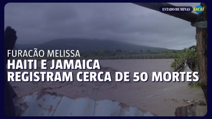 Furacão Melissa deixa cerca de 50 mortos no Haiti e na Jamaica