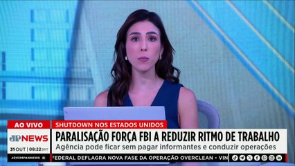 Shutdown: FBI é afetado e pode parar de pagar informantes e conduzir operações