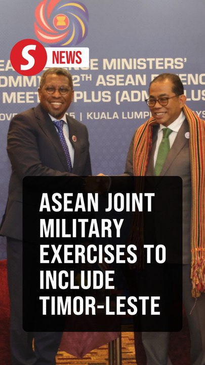 Asean will facilitate Timor-Leste's military in regional joint exercises, says Khaled
