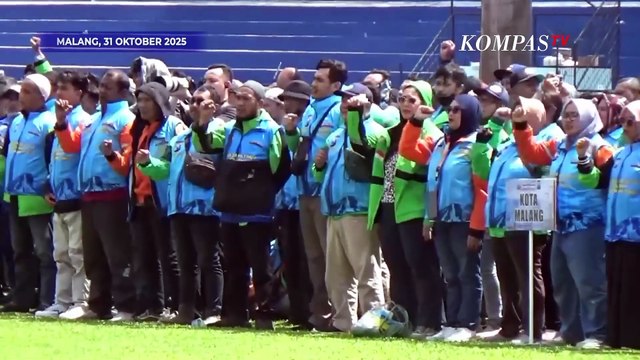 Kapolri Bertemu Komunitas Ojol se-Jawa Timur, Ajak Kerjasama Jaga Situasi Jatim