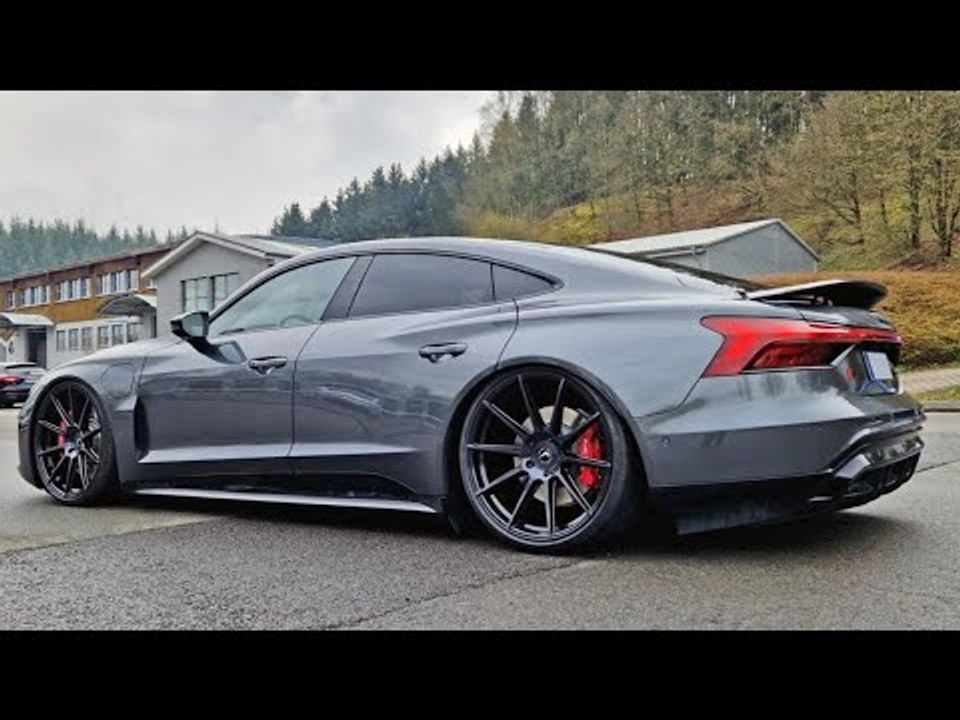 Audi rs e-tron gt mit barracuda project 2.0 alufelgen by winkel kfz-technik