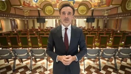 El consejero de Fomento e Infraestructuras, Jorge García Montoro, este viernes, en la Asamblea Regional.