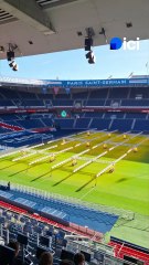 Des jeunes Franc Comtois visitent le Parc des Princes