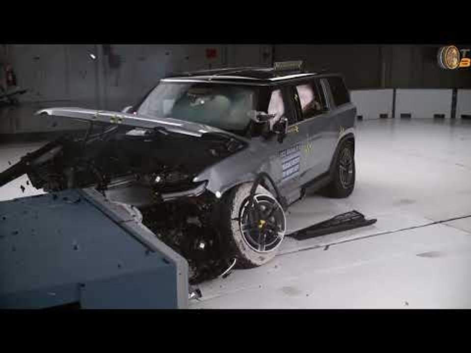 2025 Rivian R1S: Besteht den neuen IIHS-Crashtest!