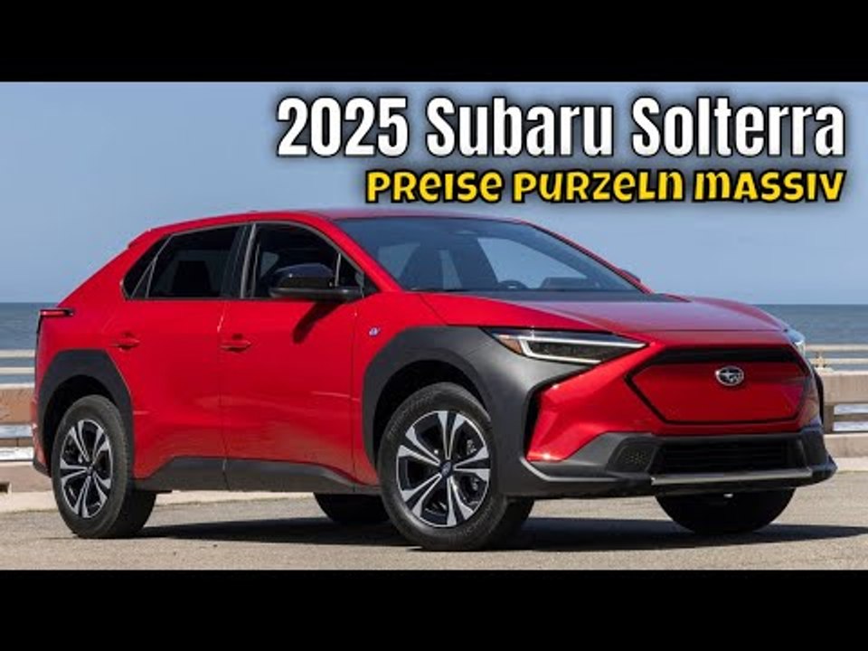 Subaru Solterra: Mega-Preisnachlass beim E-SUV für 2025 angekündigt