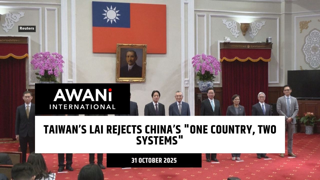 Taiwan’s Lai rejects China’s "one country, two systems"