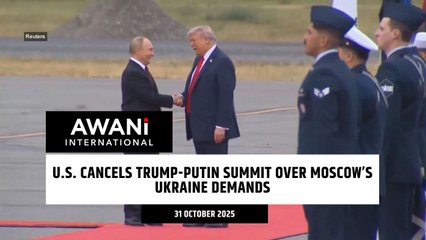 U.S. cancels Trump-Putin summit over Moscow’s Ukraine demands