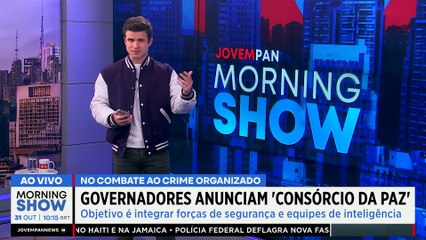 Governadores anunciam “CONSÓRCIO da PAZ” após OPERAÇÃO no RJ; SAIBA MAIS