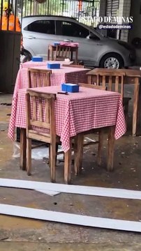 Botijão de gás explode em restaurante de BH