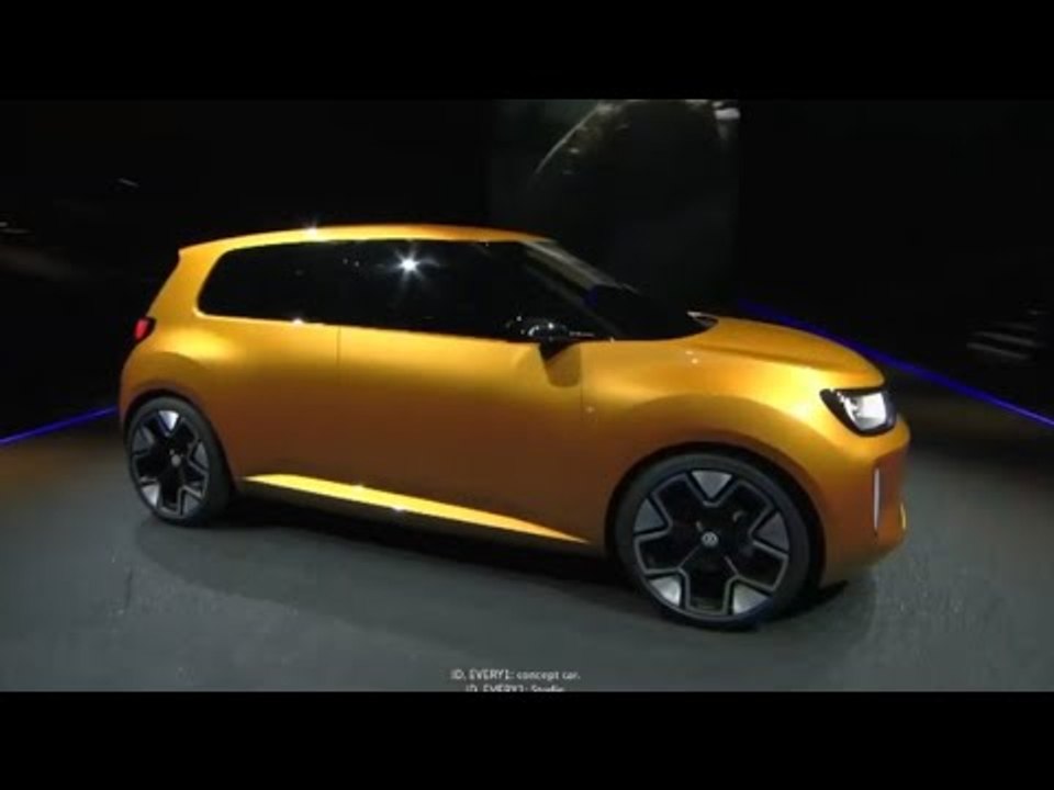 Volkswagen enthüllt den VW ID. EVERY1: Das neue Elektroauto für alle!