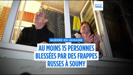 Guerre en Ukraine : au moins quinze blessés dans de nouvelles attaques russes sur Soumy