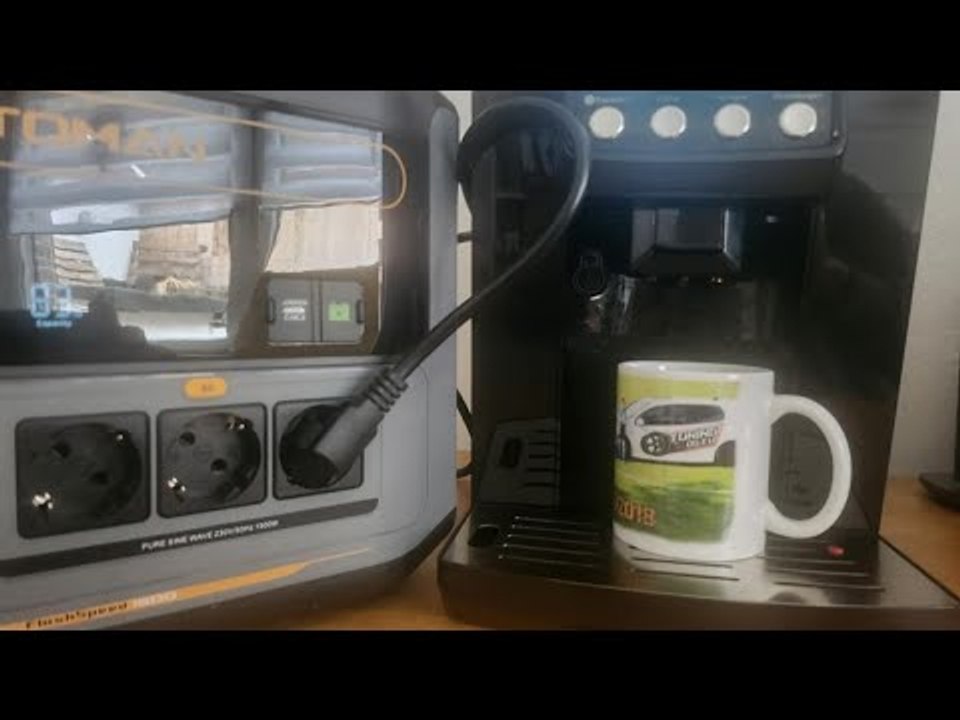 Vtoman flashspeed 1500: die powerstation mit 1h ladezeit!