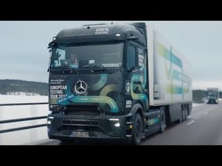 Mercedes-Benz eActros 600: Effizienz im Winter bewiesen