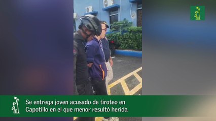 Se entrega joven acusado de tiroteo en Capotillo en el que menor resultó herida